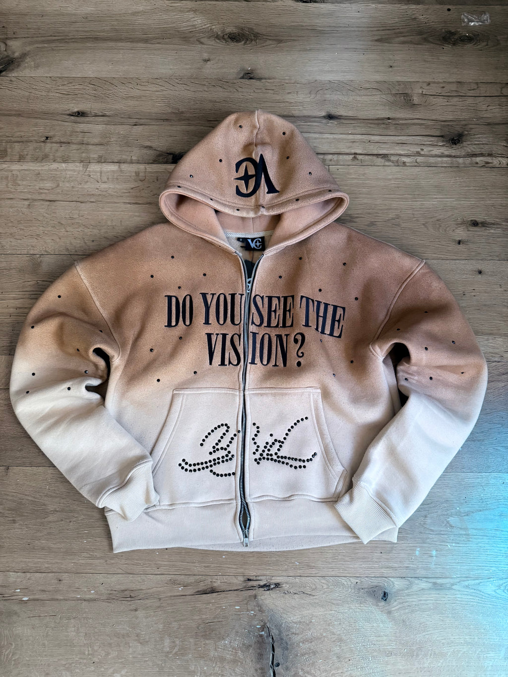 "vision en vue" Zip-up