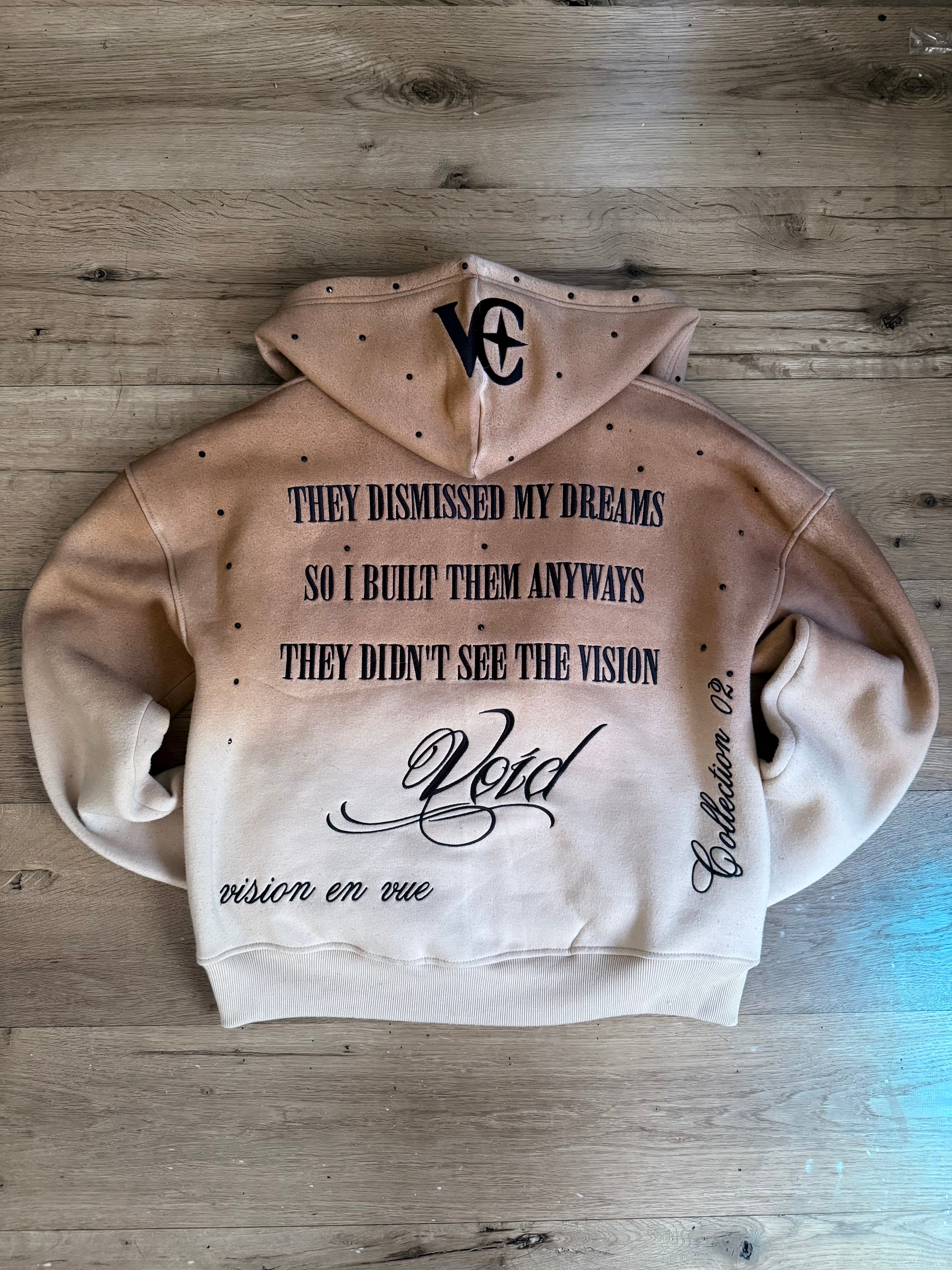 "vision en vue" Zip-up